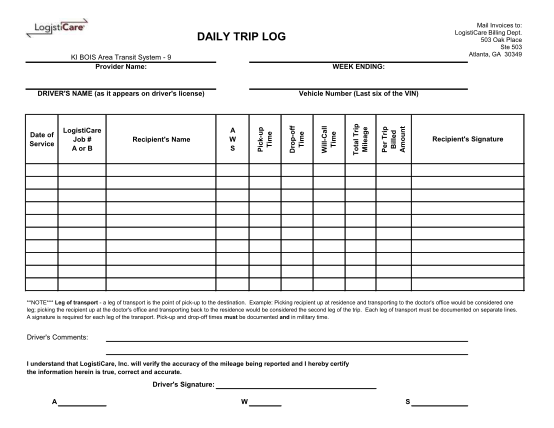 Logisticare Payment Schedule 2022 27 Gas Reimbursement Form Page 2 - Free To Edit, Download & Print | Cocodoc