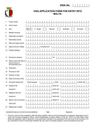 malta-visa-application-form-pdf
