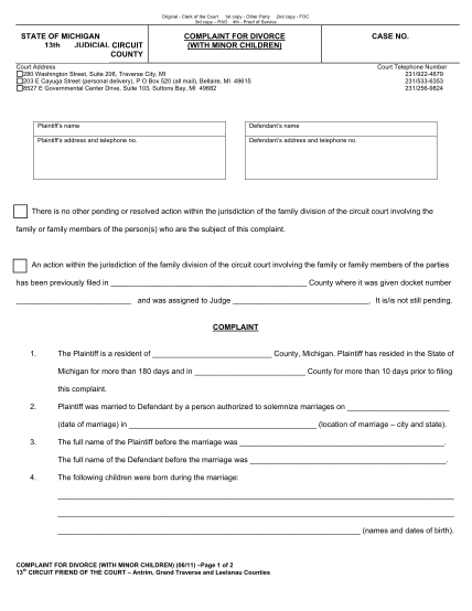 16 Blank Divorce Papers Pdf Free To Edit Download Print CocoDoc