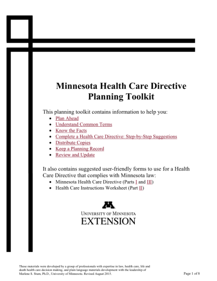 mn-care-directive