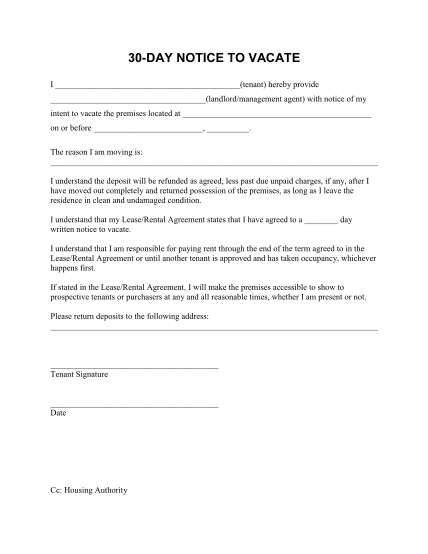 52 eviction notice template texas page 4 Free to Edit Download