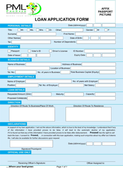 72 Loan Application Form Page 4 Free To Edit Download Print CocoDoc