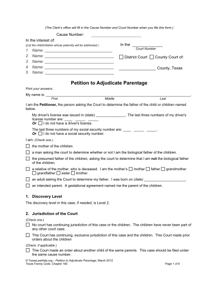 petition-adjudicate-parentage