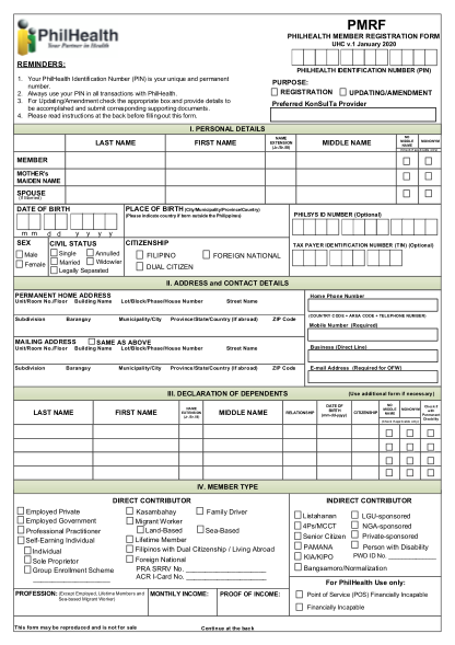 philhealth-member-registration-form