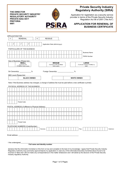 psira-registration-requirements-form