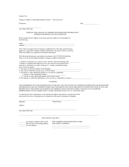 26 Change Of Address Form Free To Edit Download Print CocoDoc