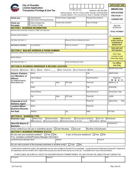 transaction-privilege-sales-tax-return