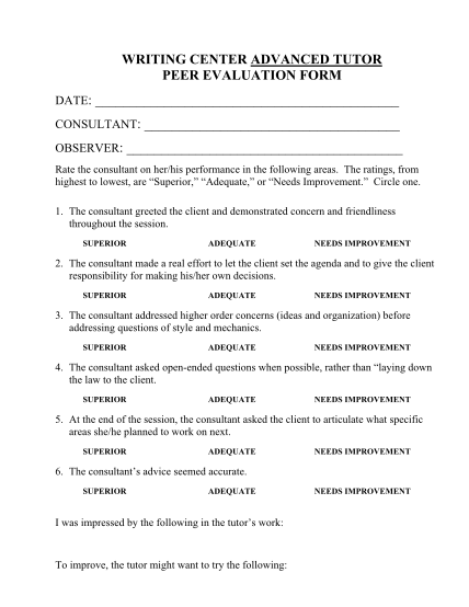 tutor-evaluation-form