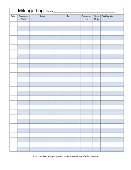 vehicle-mileage-log