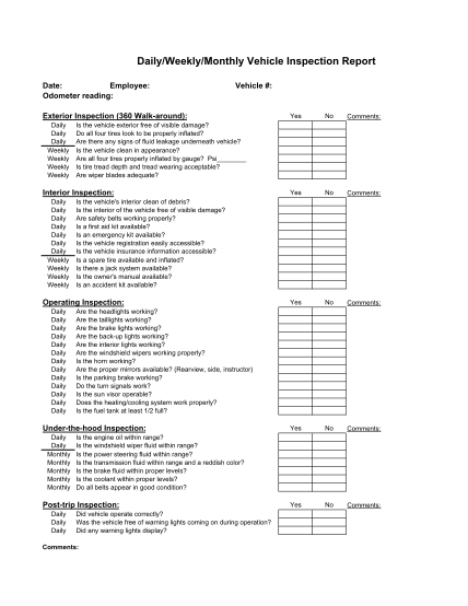 vehicle-safety-inspection-checklist