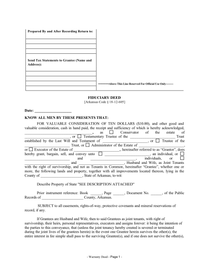 80 microsoft word warranty deed template - Free to Edit, Download ...