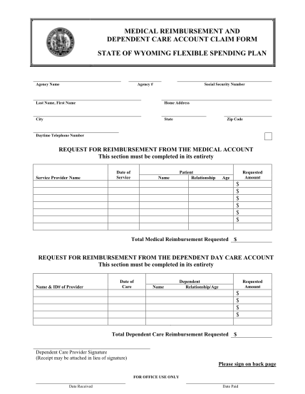 wyoming-medical-reimbursement-form