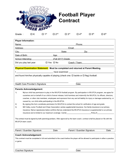 youth-player-contract-template