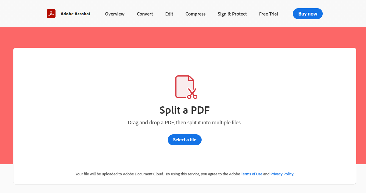 save one pdf page
