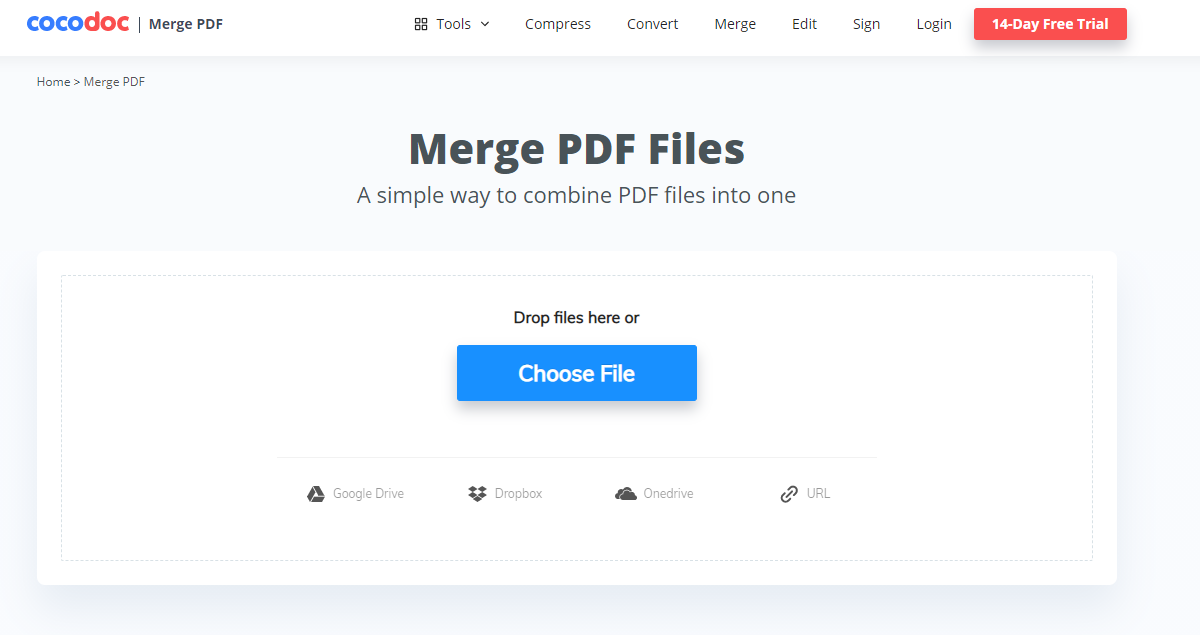 Online combine pdf Merge PDF