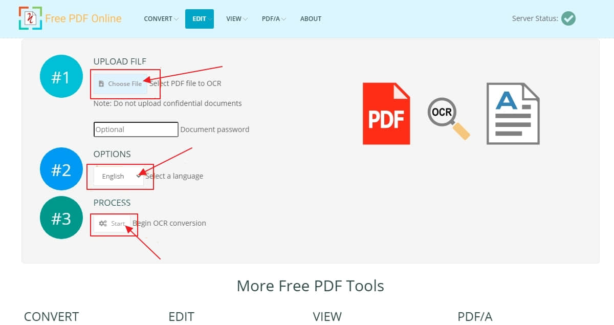 Crop PDF on other tools