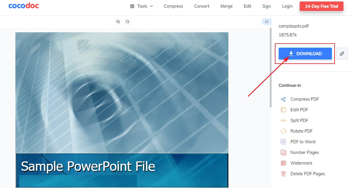 PPT to PDF