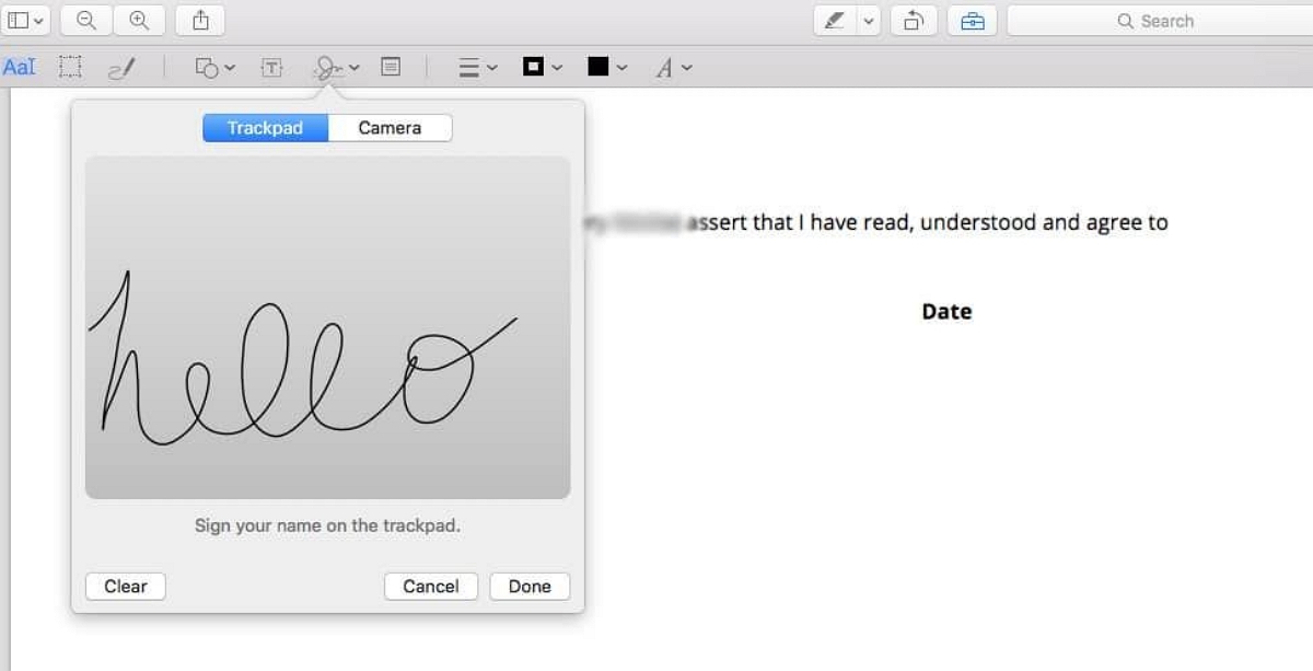 sign mac