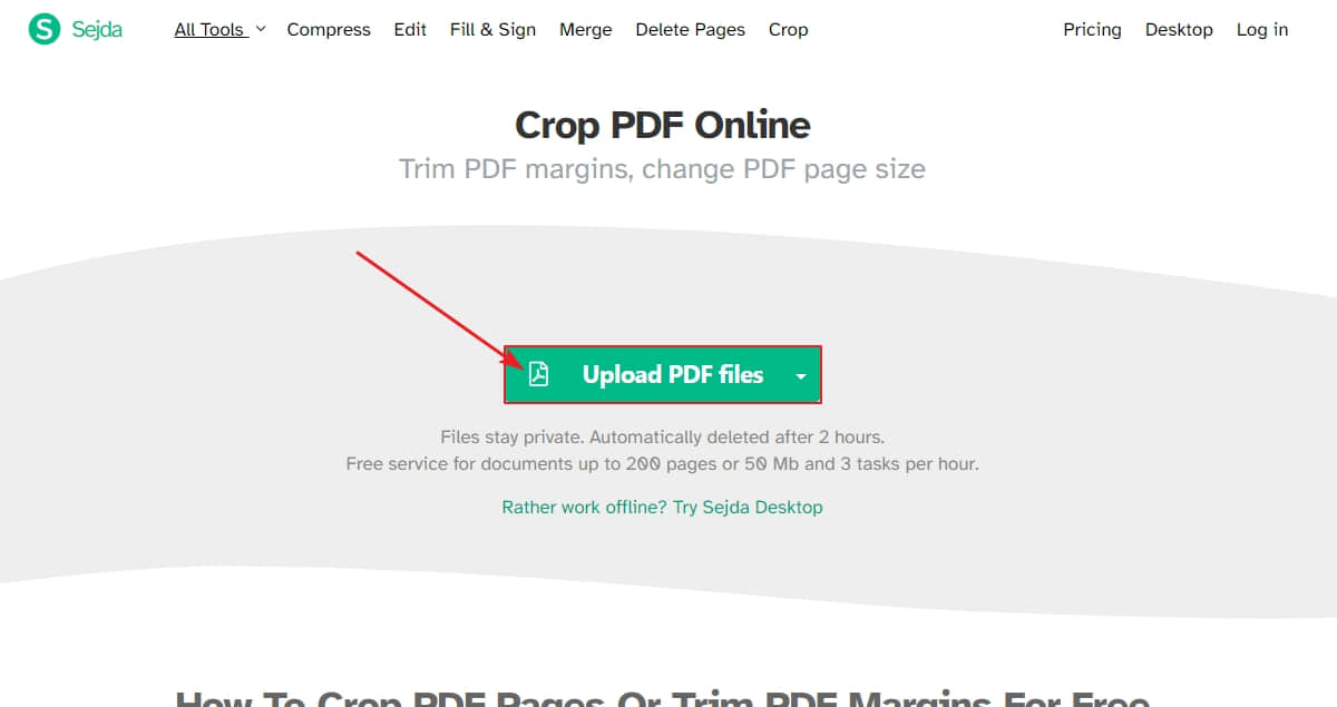 how to change margins in a pdf document